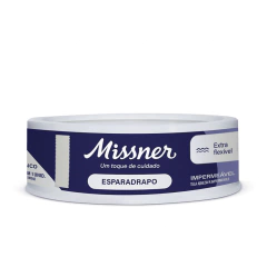 Esparadrapo Impermeável Branco 1,2cm x 4,5m - Missner