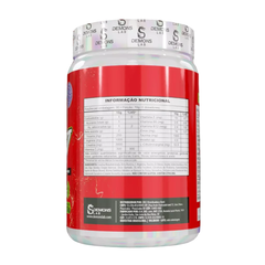 Frasco de Pré-Treino Prepared da Demons Lab, mostrando a parte traseira com informações nutricionais detalhadas.