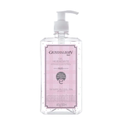 Frasco de álcool em gel higienizante 70% de 500ml da marca Giovanna Baby, com bomba dosadora, indicado para higienização das mãos.