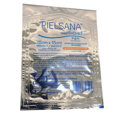 Gaze de Rayon Embebida em Óleo A.G.E - 7,5cm x 15cm Sachet - Pielsana