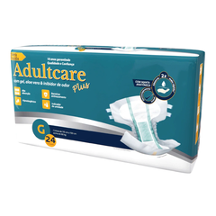 Fralda Geriátrica Adultcare Plus tamanho G