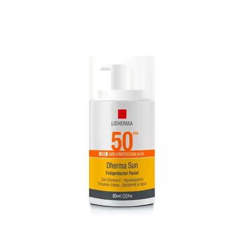DHERMA SUN FOTOPROTECTOR FACIAL FLUIDO SPF50 X 60 ML