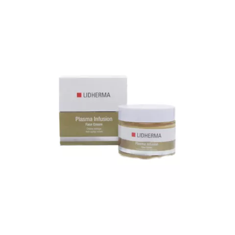 Crema facial Lidherma Plasma Infusion Face Cream, tratamiento antiage