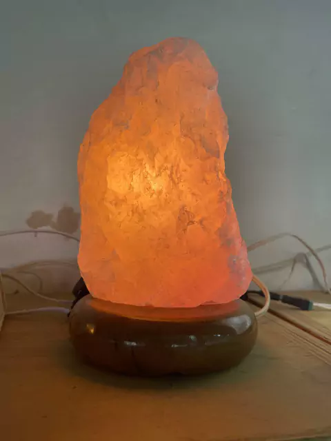 Abajur de Quartzo Rosa #06