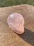 Crânio de Quartzo Rosa #02