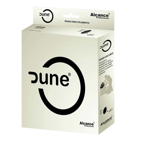 Boina De Espuma Dune Branca - Macia Lustro - Alcance - 3 Polegadas