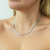 Colar Choker Grumet Fita em Aço Inoxidável - comprar online