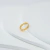 Anel Dourado Bolinha Minimalista em Aço Inoxidável - ELA UP - Acessórios em aço inoxidável