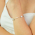 Pulseira Insp. Bvlgari Barra em Aço Inoxidável - comprar online