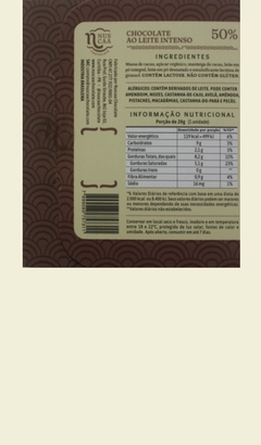 Chocolate Ao Leite Intenso 50% - 20g - comprar online