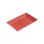 Petisqueira travessa Retangular 32cm Vermelho