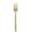 Jogo 12un Garfo de mesa Inox Dourado Luxe Gold Slim - comprar online