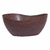 2un Tigela saladeira bowl oval 1,9lt marrom escuro - comprar online