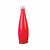 GARRAFA DE VIDRO ACQUA C/ TAMPA INOX ÁGUA SUCO VERMELHO