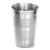 10 Copos Aço Inox Resistente Grande Cerveja Agua Suco 390ml - comprar online