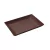 4un Petisqueira travessa Retangular 28cm Marrom Escuro - comprar online