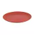 4 UN Prato Lanche Sobremesa Redondo Durável 20cm vermelho - comprar online