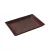 3un Petisqueira travessa Retangular 24cm Marrom Escuro - comprar online
