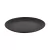 10 UN Prato Refeição Sustentável Redondo Durável 24cm Preto - comprar online