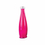 GARRAFA DE VIDRO ACQUA C/ TAMPA INOX ÁGUA SUCO ROSA