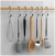 kit 8un Gancho inox tipo S 9cm cozinha ponta borracha - comprar online