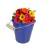 5un Balde Cachepot metal decoração mini balde festa Azul Esc - comprar online