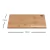 kit 2un Tabua bambu corte churrasco cozinha carne 30x20cm - comprar online