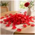 100un pétalas rosas vermelha artificial casamento decoração - comprar online