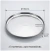 Bandeja Garçom Inox redonda 35cm restaurante bar - comprar online