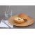 8UN Prato Lanche Sobremesa Redondo Durável 20cm Marrom Clar - GR GASTRONOMIA E DECORAÇÃO