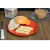 Prato Lanche Sobremesa Redondo Durável 20cm vermelho - comprar online