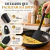 Espátula silicone preta reforçada pão duro premium - comprar online