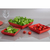 Saladeira Quadrada 1,4 Lt Travessa Petisqueira Vermelho - comprar online