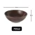 12un Tigela bowl 700ml salada petiscos Marrom Escuro - GR GASTRONOMIA E DECORAÇÃO