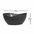 Tigela saladeira bowl oval 1,9lt preto na internet