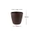 5 un Vaso plantas colmeia decorativo flor G MARROM ESCURO na internet