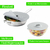 kit Tampa panela e microondas silicone 3 tamanhos VERMELHO - loja online