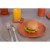 2 UN Prato Lanche Sobremesa Redondo Durável 20cm Vermelho - loja online