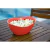 8un Tigela saladeira bowl oval 1,9lt vermelho - loja online