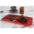 KIT 10UN TRAVESSA RETANGULAR PETISQUEIRA VERMELHO - loja online