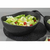 Tigela saladeira bowl oval 1,9lt preto - loja online