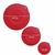 kit Tampa panela e microondas silicone 3 tamanhos VERMELHO - comprar online