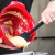 3un Espátula silicone preta reforçada pão duro premium - loja online