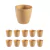 10 un Vaso plantas colmeia decorativo flor G MARROM CLARO