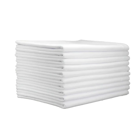 10un Pano prato branco grosso costurado cozinha algodão
