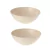 2un Tigela bowl 700ml salada petiscos Bege