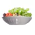 5un Tigela Saladeira Melamina Redonda Plissé Luxe 35cm