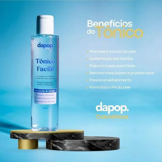 Loção adstringente Dapop 200ml