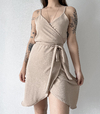 Vestido Jade Areia