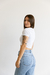 Cropped Tee Aurora Branco - Mooze